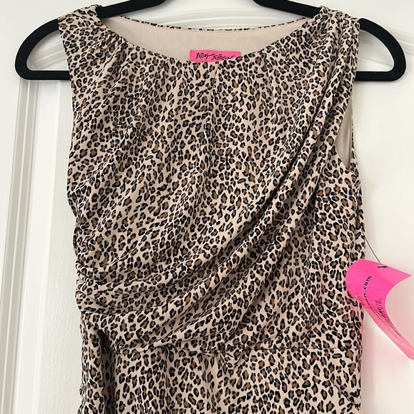 Betsey Johnson leopard dress NWT - Picture 5 of 10